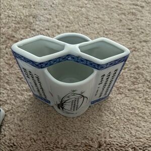 Vintage Chinese Brush Pot